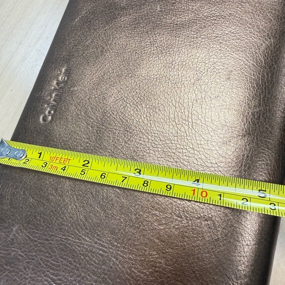 Calvin Klein Metallic Bronze Clutch - Picture 15 of 16